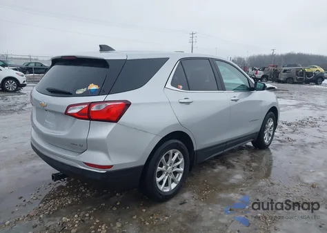2021 Chevrolet Equinox Awd 2Fl из США, поврежденный, VIN 3GNAXTEV2ML387656